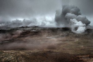 Heiße Quelle Gunnuhver - Reykjanes (© Radmila Kerl)