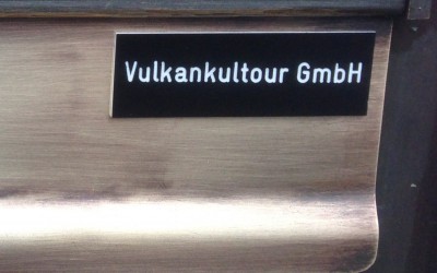 Vulkankultour Schild