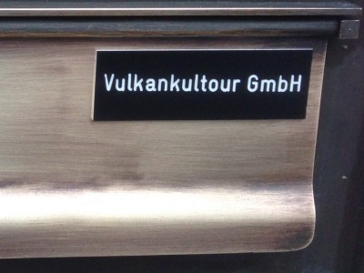 Vulkankultour Schild