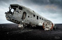 Flugzeugwrack auf dem Sólheimasandur (© Radmila Kerl)