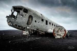 Flugzeugwrack auf dem Sólheimasandur (© Radmila Kerl)