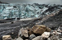 Gletscherzunge des Sólheimajökull (© Radmila Kerl)