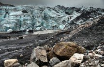 Gletscherzunge des Sólheimajökull (© Radmila Kerl)