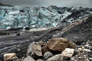 Gletscherzunge des Sólheimajökull (© Radmila Kerl)