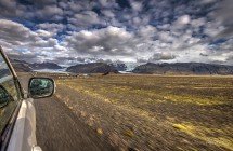 Über weite Sander nach Osten (© Radmila Kerl)