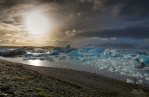 Gletscherlagune Jökulsárlón (© Radmila Kerl)
